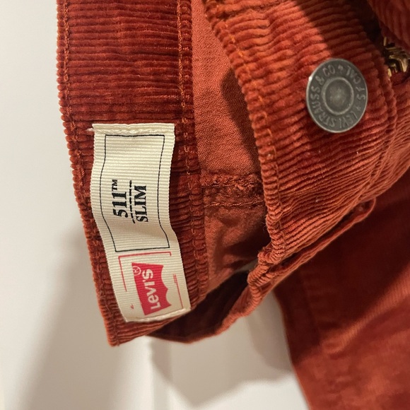 Boys red corduroy size 14 - Picture 2 of 4